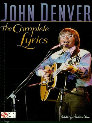 cover image of John Denver--The Complete Lyrics